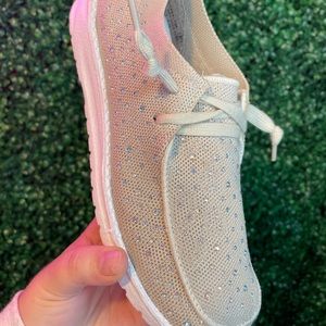 Very G Bright Flight Crystal Rhinestone Shoes
